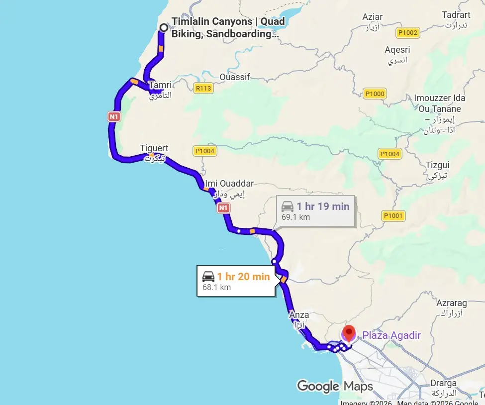 How to Get from Agadir to Timlalin Dunes – The Complete 2026 Travel Guide