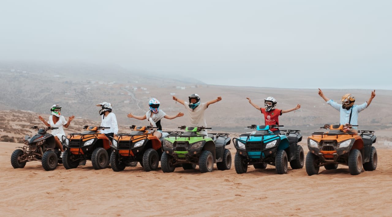 Timlalin Adventure | Quad, Sandboarding & Canyon Experience Near Agadir